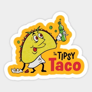 The Tipsy Taco Sticker